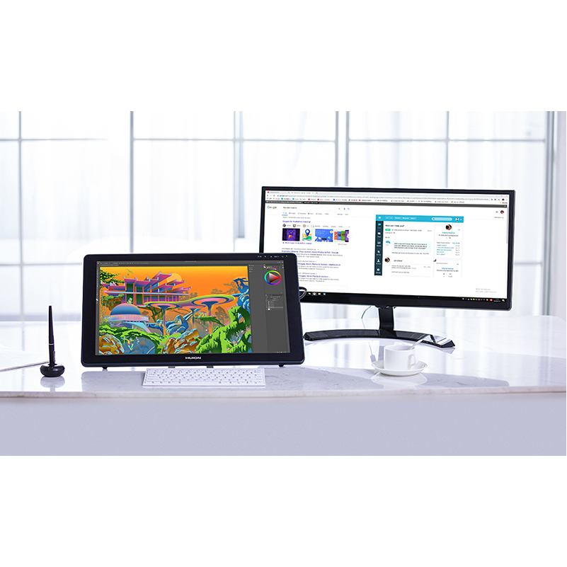 Покупка Графічний монітор HUION Kamvas 22 Plus Black (GS2202)