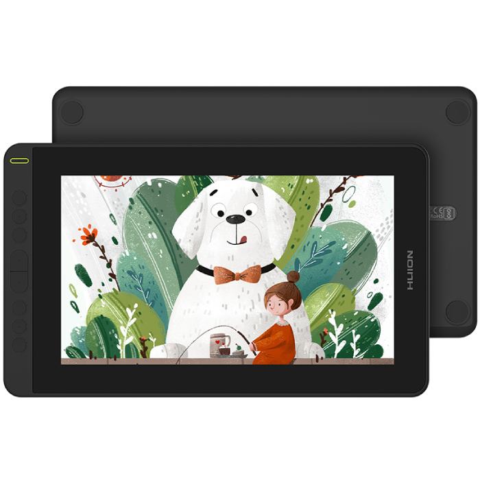 Графічний монітор HUION Kamvas 12 Black/Grey (GS1161)