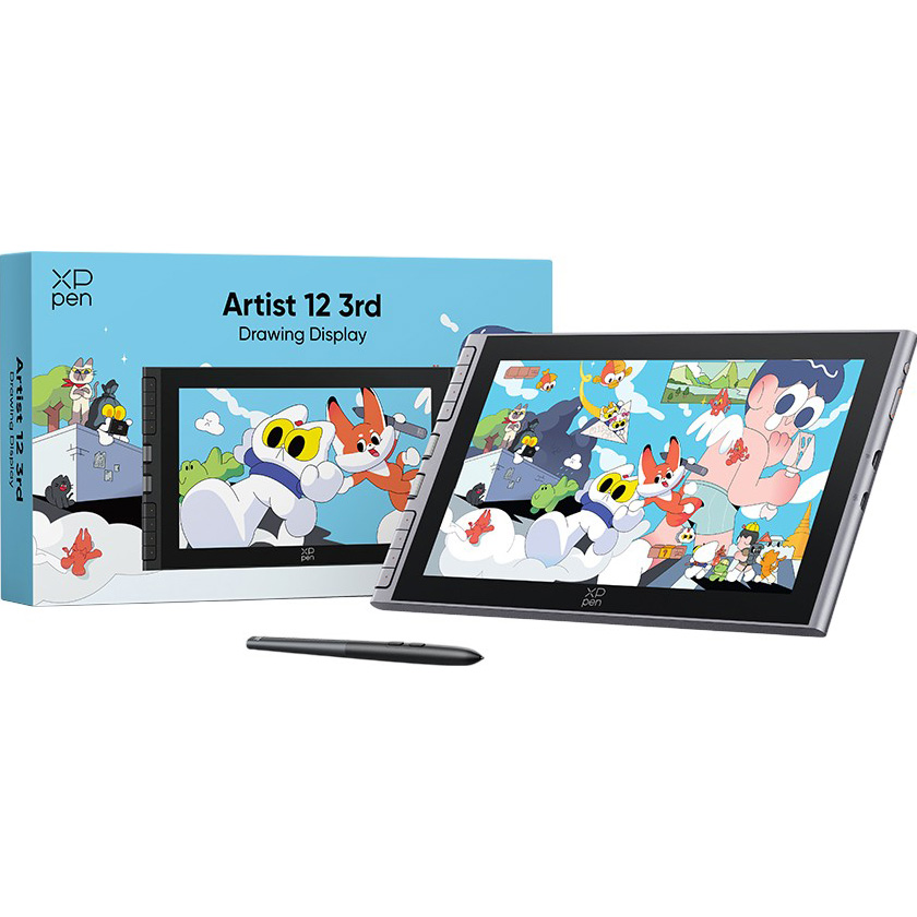 Обзор Графический планшет XP-PEN Artist 12 Pen Display 3nd Gen Grey (CPCD121FH-GR)