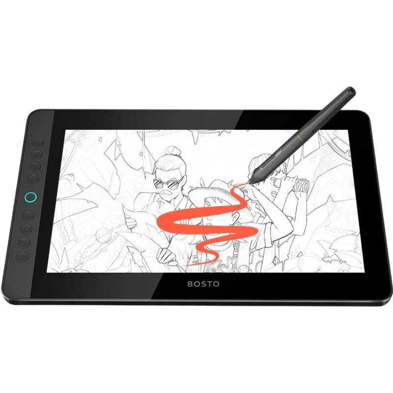 Графический планшет BOSTO BT-12HDK Диагональ поверхности, дюймов 10-11.9