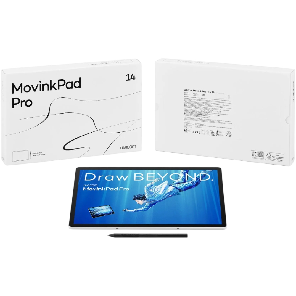 Изображение Графический планшет WACOM Movink Pad Pro 14 Light Gray (DTHA140L0Z)