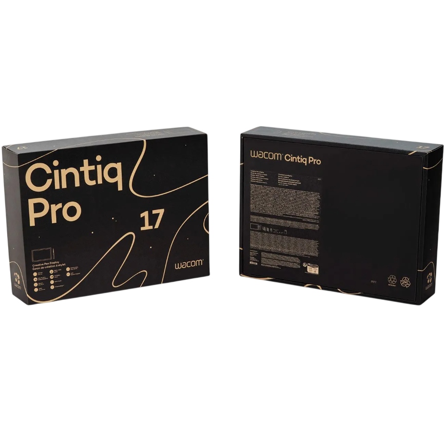 В Фокстрот Графический планшет WACOM Cintiq Pro 17 (DTH172K0B)