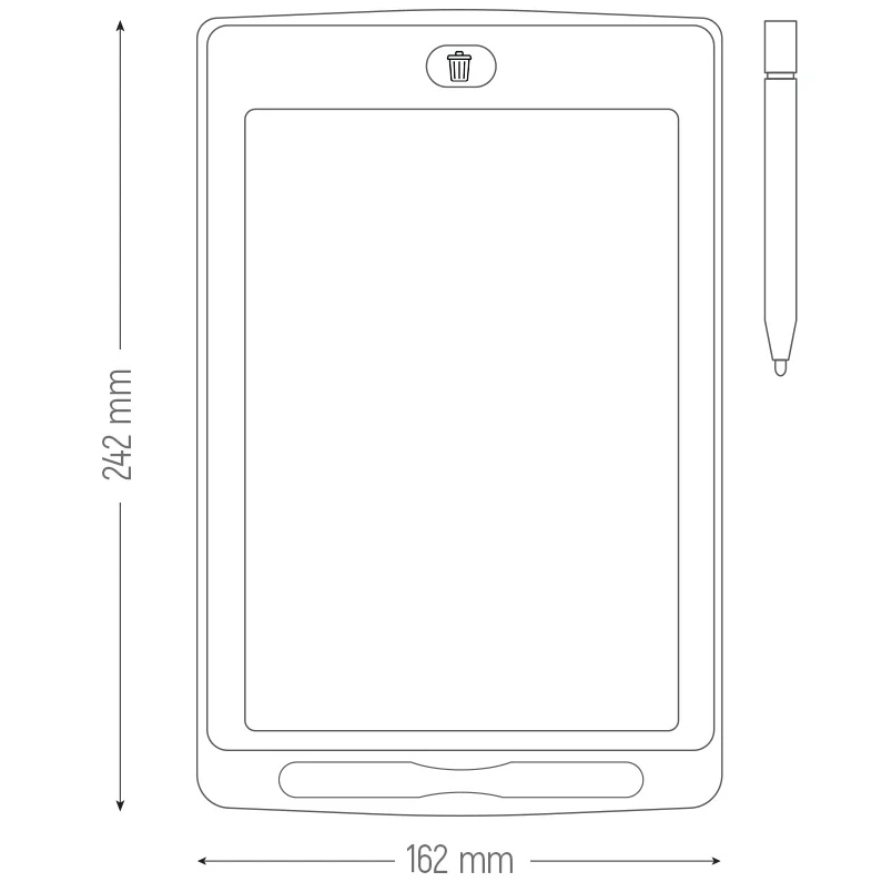 Внешний вид Графический планшет COLORWAY LCD Writing Tablet 10 (CW-WT10C)