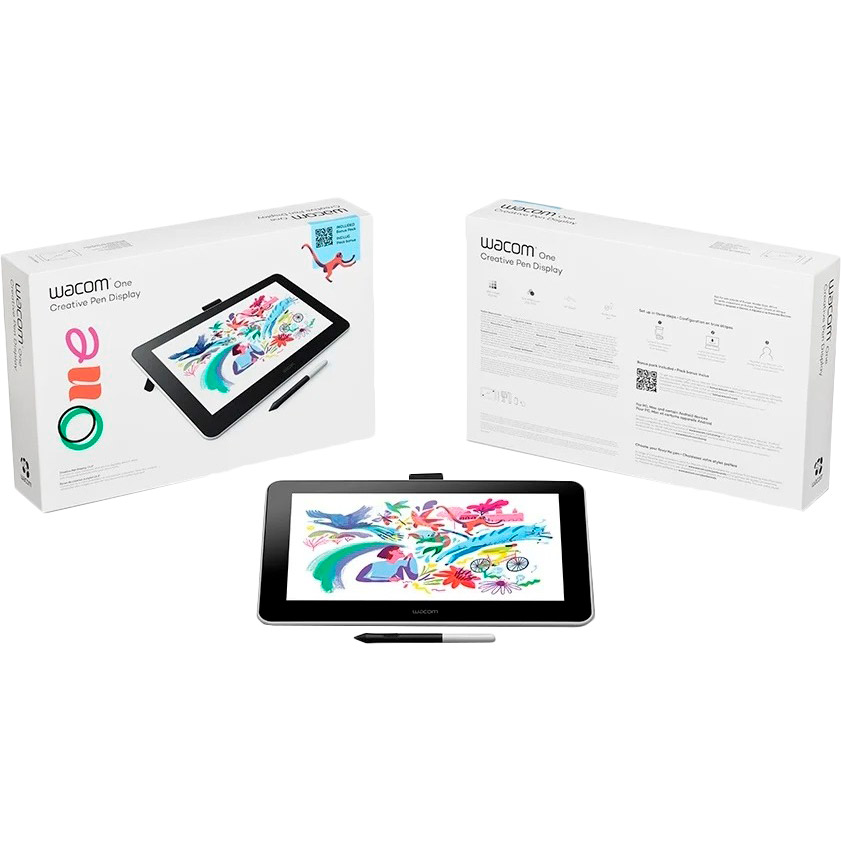 Покупка Графический планшет WACOM One 13" (DTC133W0B)