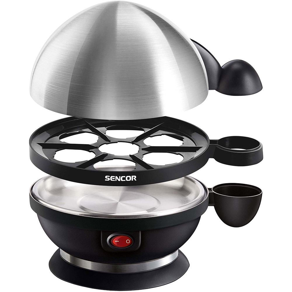 Яйцеварка SENCOR SEG720BS 380 Вт Black Живлення мережа