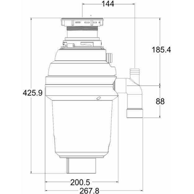 Покупка Подрібнювач харчових відходів GRANADO Algar 750 Silence+ (GC0102-750)