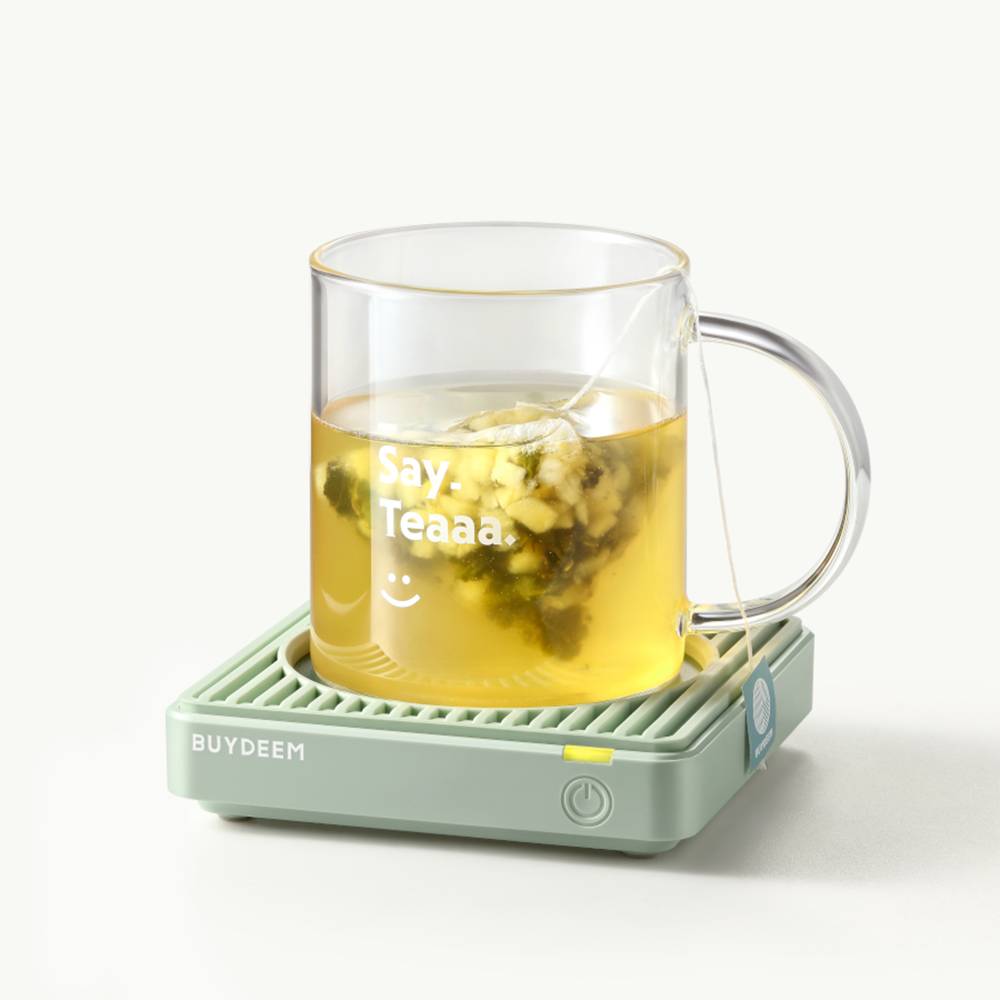 Внешний вид Подогреватель чашек BUYDEEM Cozy Greenish (OA2001-CG)