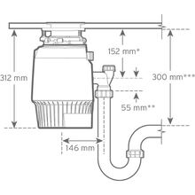 Подрібнювач харчових відходів IN-SINK-ERATOR Evolution Plus 750 (19098)