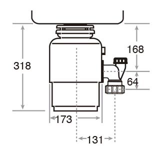 Измельчитель пищевых отходов TEKA TR 50.4 (al101549) Объем 0.98