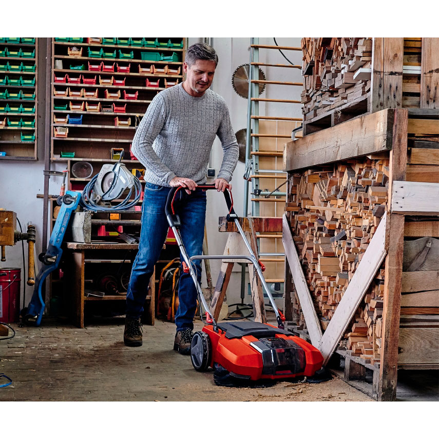 Підмітальна машина EINHELL X-Change TE-SW 18/610 Li - Solo (2352040) Живлення акумулятор