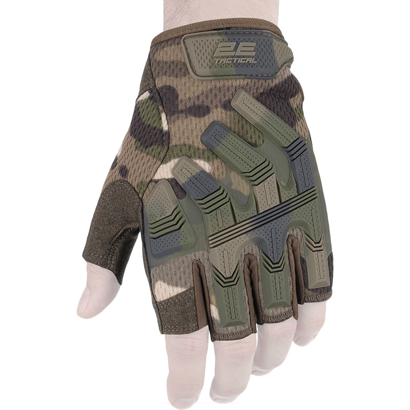 Перчатки тактические 2E XL Camo (2E-TACTGLOSUM-XL-MC) Размер XL