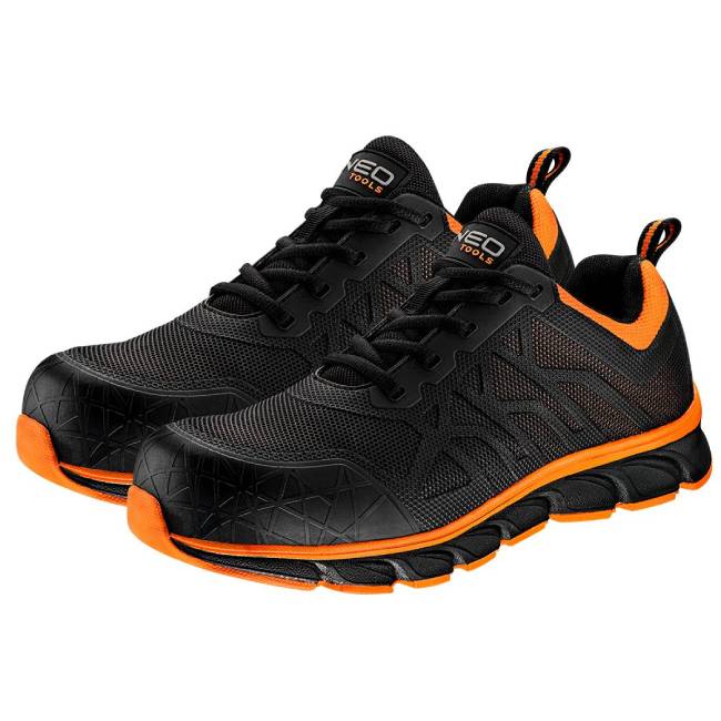 Кроссовки рабочие NEO TOOLS 45 Black/Orange (82-155-45) Кроссовки рабочие NEO TOOLS 45 Black/Orange (82-155-45)