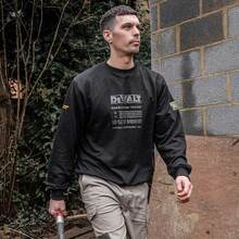 Кофта DEWALT 100 YEAR LOGO SWEATSHIRT размер L Black (DWC237-001-L)