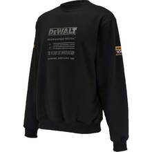 Кофта DEWALT 100 YEAR LOGO SWEATSHIRT размер L Black (DWC237-001-L)