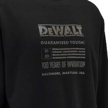 Кофта DEWALT 100 YEAR LOGO SWEATSHIRT размер L Black (DWC237-001-L)
