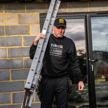Кофта DEWALT 100 YEAR LOGO SWEATSHIRT размер L Black (DWC237-001-L)