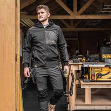 Куртка DEWALT TOUGH SOFT SHELL M Black (DWC263-001-M)