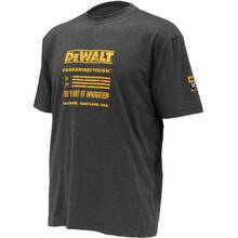Футболка DEWALT 100 YEAR T-SHIRT XXL Gray (DWC240-004-XXL)