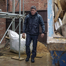 Куртка DEWALT STORM WATERPROOF JACKET M Black-Grey (DWC48-013-M)