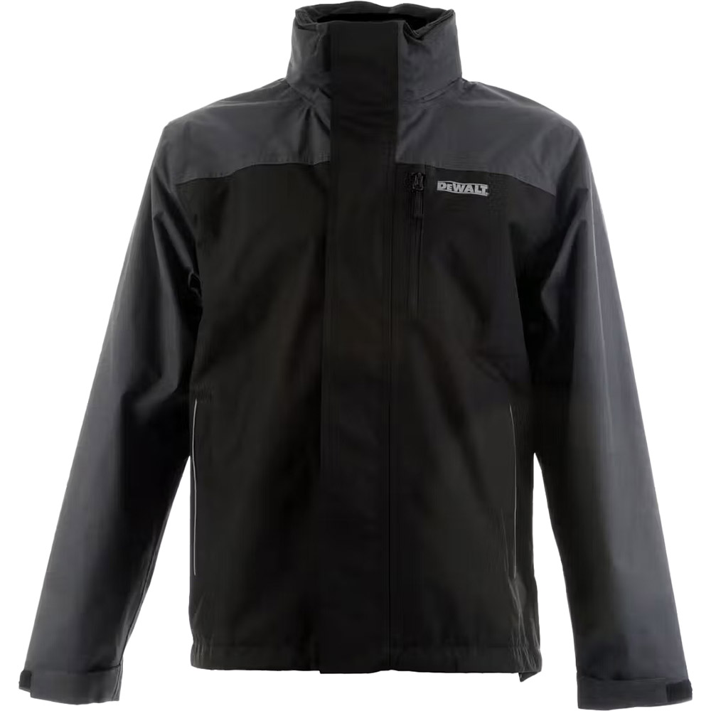Куртка DEWALT STORM WATERPROOF JACKET L Black-Grey (DWC48-013-L) Куртка DEWALT STORM WATERPROOF JACKET L Black-Grey (DWC48-013-L)