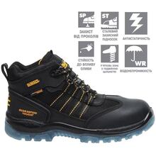Кроссовки рабочие DEWALT NICKEL S3 WR SRA 43 Black/Yellow (DWF50093-132-9)