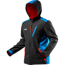 Куртка NEO TOOLS Softshell HD+ M/50 Black/Blue (81-558-M)