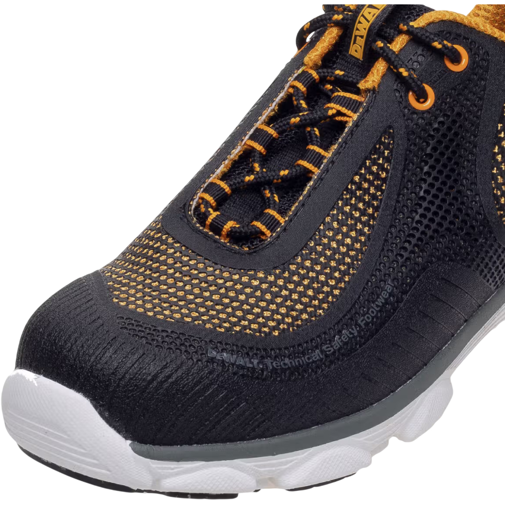 Напівчеревики робочі DEWALT KRYPTON розмір 43 (DWF50099-130-9) Матеріал Верх: поліуретан, сітка; Підошва: гума; Устілка: поліуретан; Захисний носок: сталь
