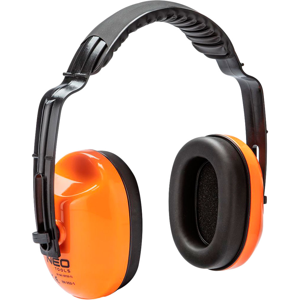 Навушники NEO TOOLS защитные Black/Orange (97-561)