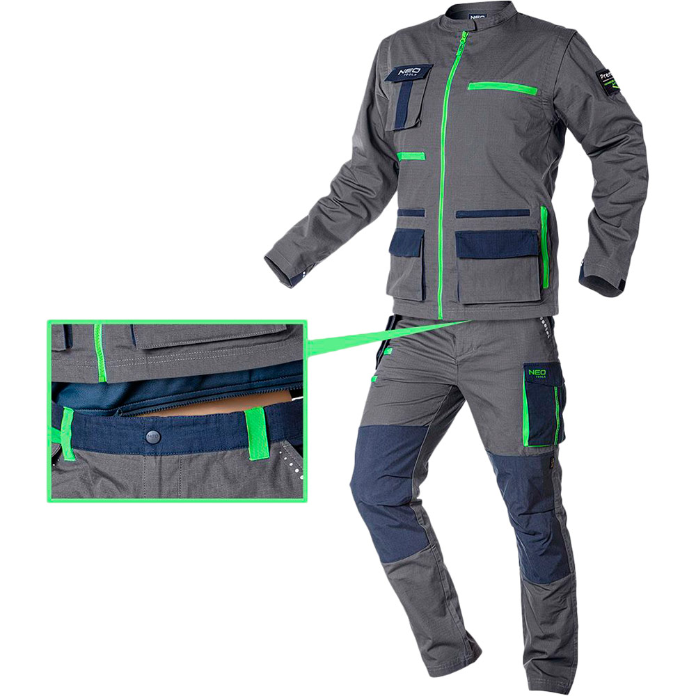 Штани NEO TOOLS Premium розмір XS 46 (81-227-XS) Розмір XS