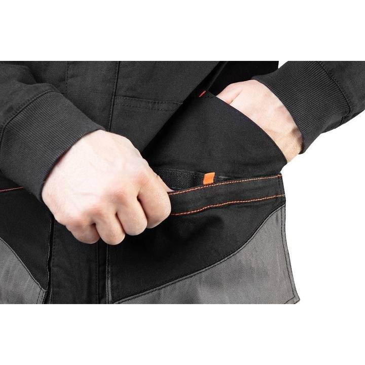 Куртка робоча NEO TOOLS HD Slim XL/54 (81-218-XL) Матеріал еластан із посиленою тканиною Oxford