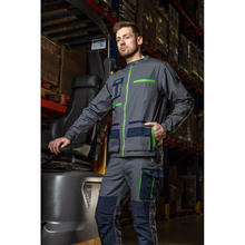 Штани NEO TOOLS Premium L/52 Сірі (81-227-L)