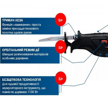 Шабельна пила BOSCH GSA 185-LI (0.601.6C0.020)