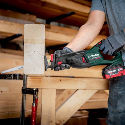 Шабельна пила METABO SSEP 18 LT BL (601617850) Особливості маятниковий хід