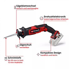 Пила сабельная EINHELL TE-AP 18/13 Li - Solo (4326315)