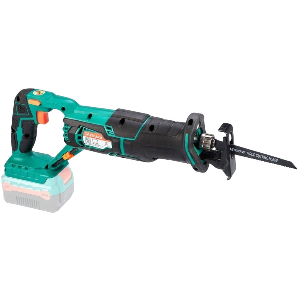 Шабельна пила STURMAX RSM8820CL 20В без АКБ та ЗУ Максимальна глибина пропилу сталі 6