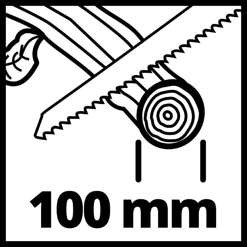 В Украине Сабельная пила EINHELL GE-GS18/150 Li Kit 18В (3408290K)