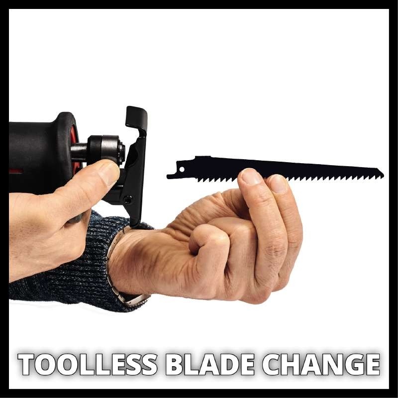 Сабельная пила EINHELL TE-AP 18/22 Li Kit PXC 18В (4326300K) Максимальная глубина пропила стали 6