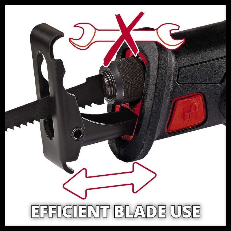 Сабельная пила EINHELL TE-AP 18/22 Li Kit PXC 18В (4326300K) Максимальная глубина пропила дерева 100