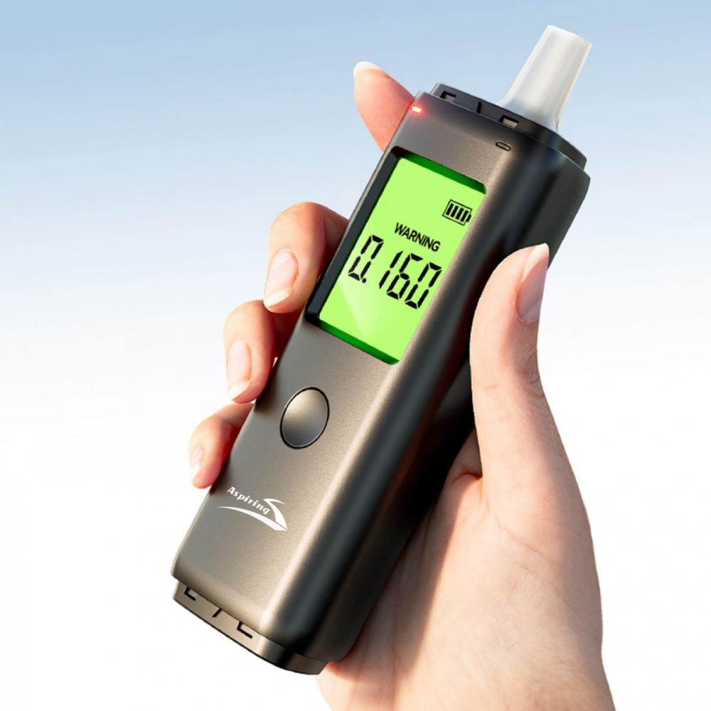 Алкотестер ASPIRING AirCheck 200 (AIC200M) Діапазон вимірювань, проміле 0,00-400 мг/100 мл