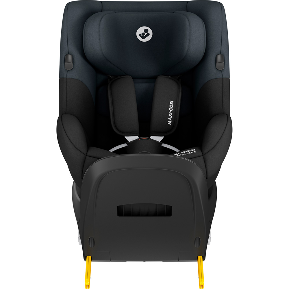 Автокрісло Maxi-Cosi Mica 360 S Tonal Black (8551104110) Установка в салоні за напрямком руху