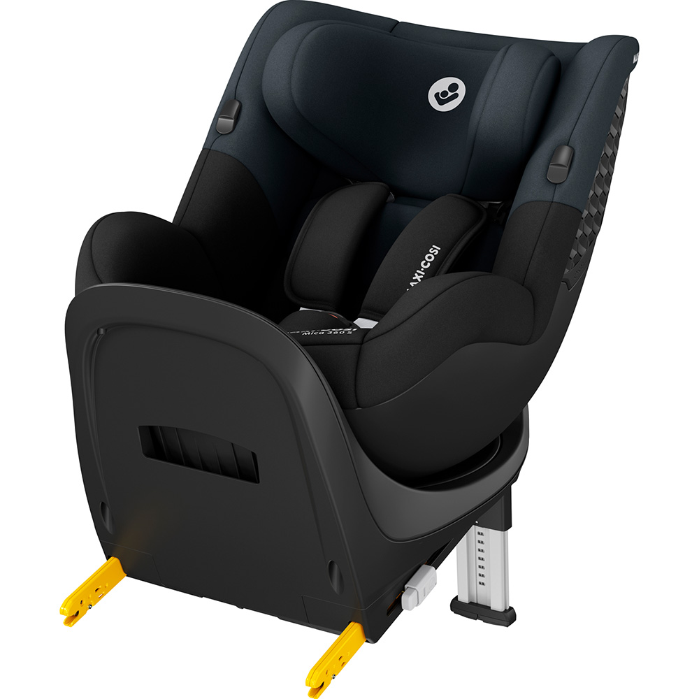 Автокрісло Maxi-Cosi Mica 360 S Tonal Black (8551104110) Кріплення в машині система жорсткого кріплення (Isofix)