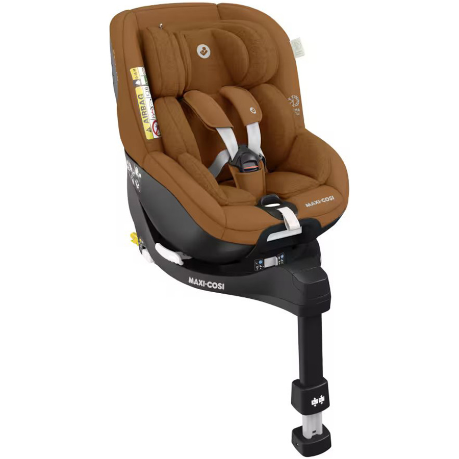 Автокресло Maxi-Cosi Mica Pro Eco i-Size Authentic Cognac (8515650110) Крепление в машине система жесткого крепления (Isofix)