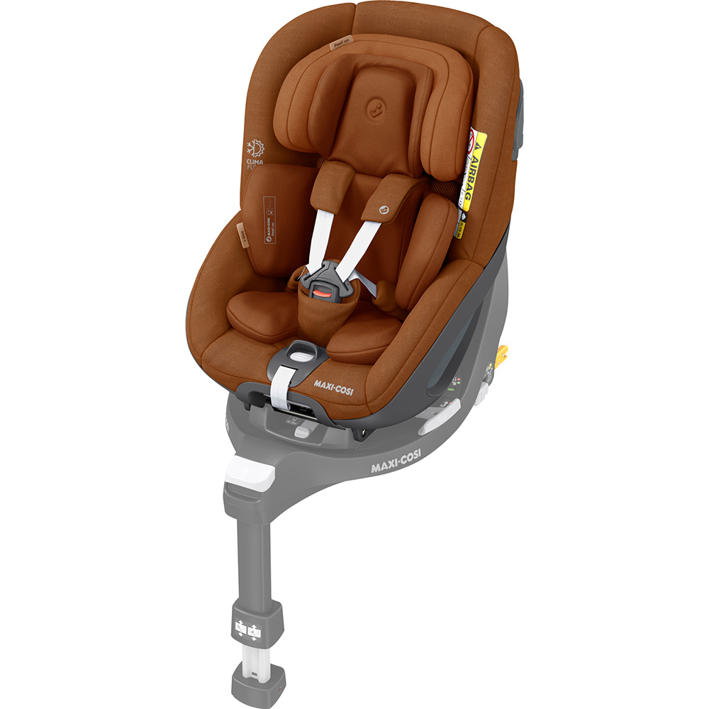 Автокресло Maxi-Cosi Pearl 360 PRO Authentic Cognac (8053650110) Крепление в машине система жесткого крепления (Isofix)