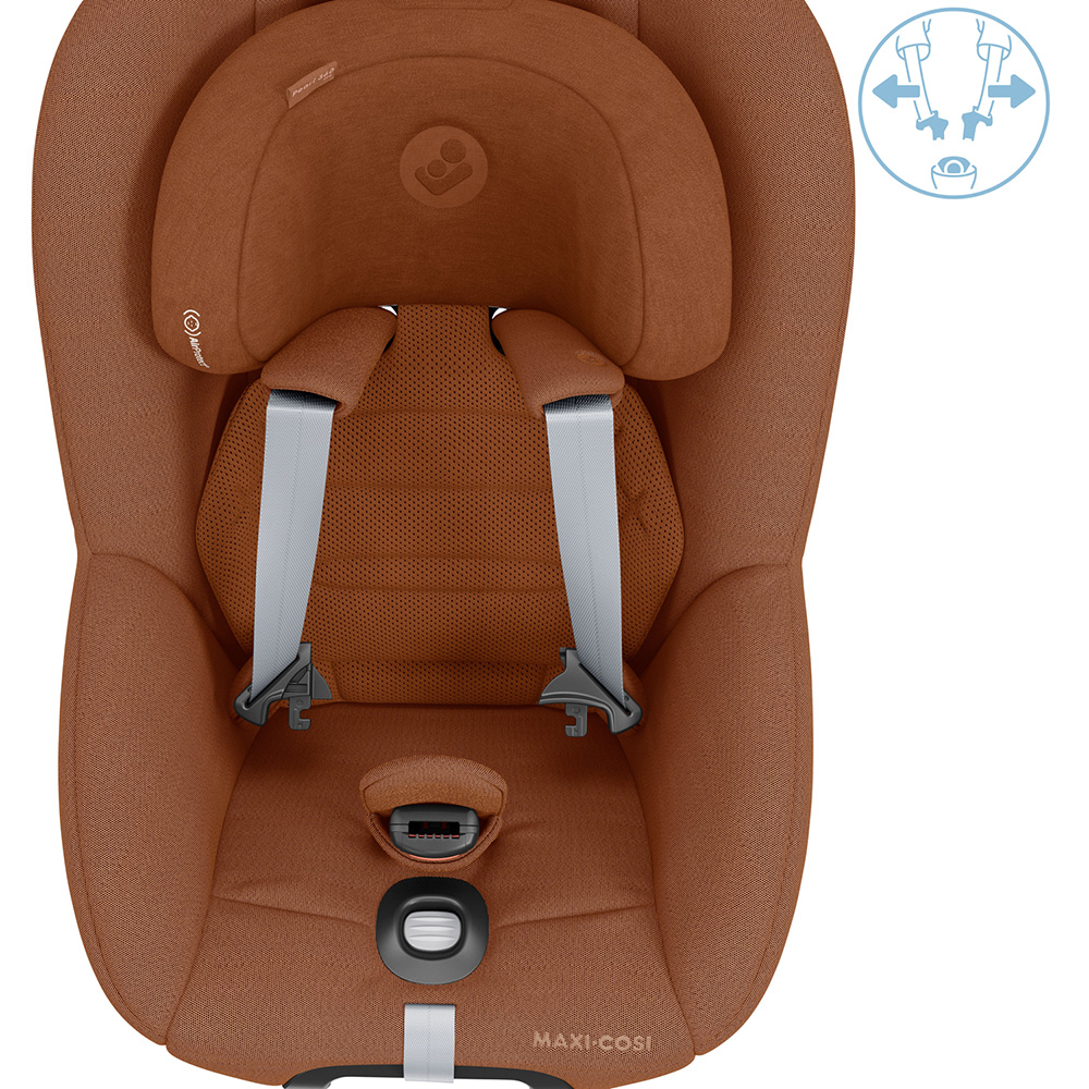 Автокресло Maxi-Cosi Pearl 360 Pro Authentic Terra (8053491110) Ремни кресла 5-ти точечные