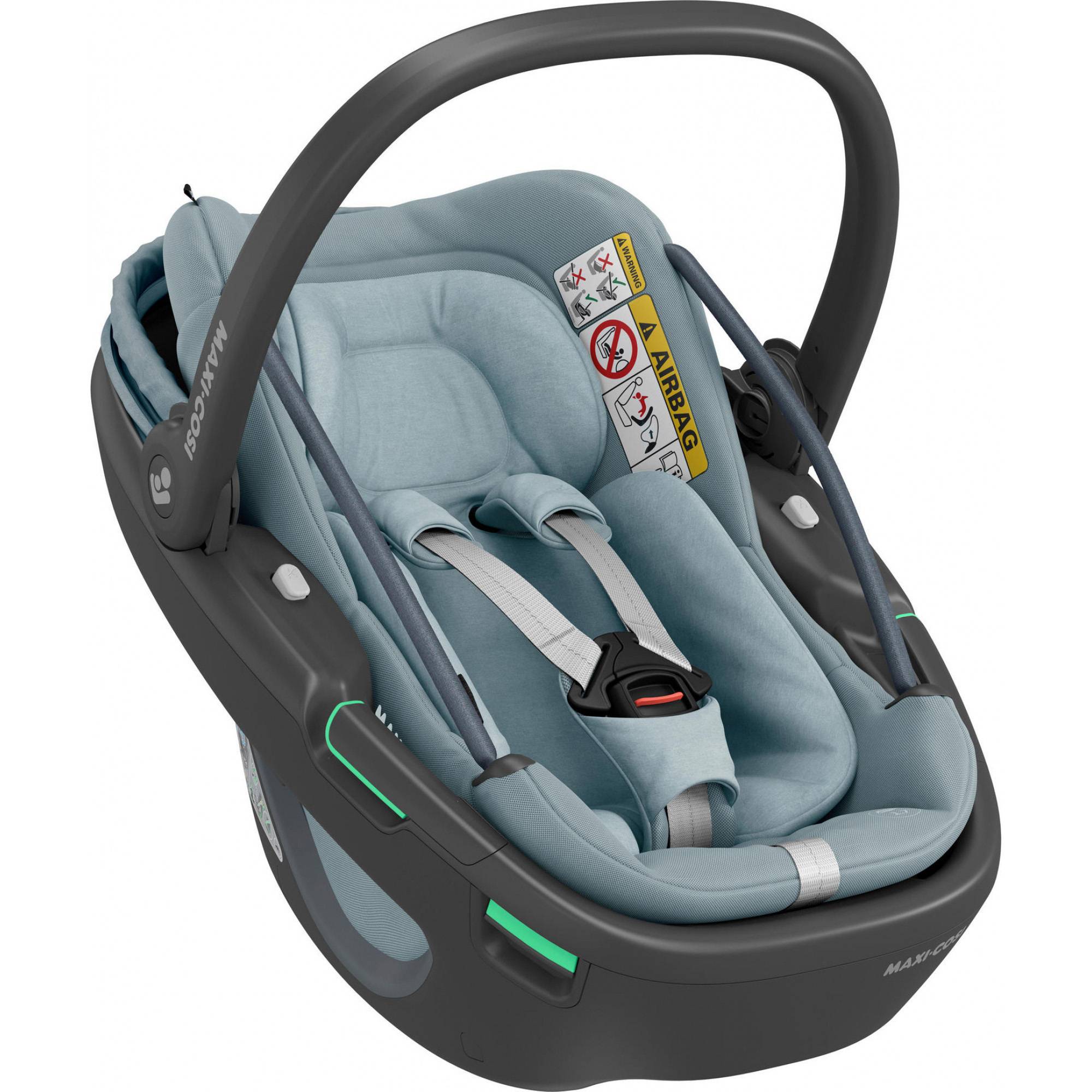 Автокрісло MAXI-COSI Coral 360 Essential Grey/Black Shell (8559050111) Вік с рождения до 12 лет