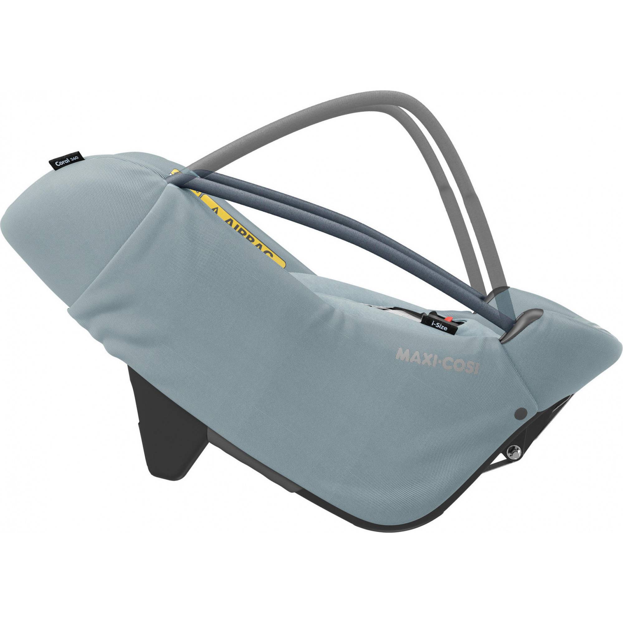 Замовити Автокрісло MAXI-COSI Coral 360 Essential Grey/Black Shell (8559050111)