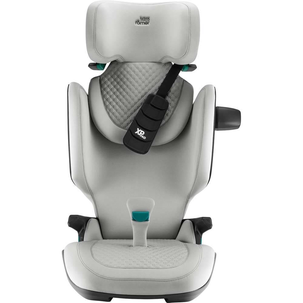 Автокресло BRITAX-ROMER KIDFIX PRO LUX Linen Grey (2000040921) Установка в салоне по ходу движения