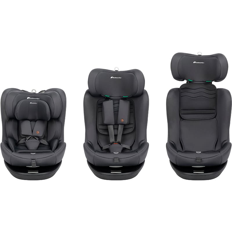 Автокресло BEBE CONFORT ATHENA 360 i-Size Mineral Graphite (8106153210) Крепление в машине система жесткого крепления (Isofix)