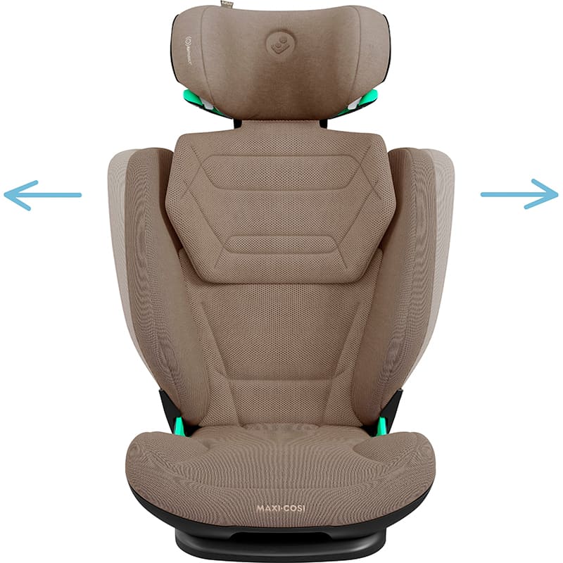 Автокресло MAXI-COSI RodiFix Pro 2 i-Size Authentic Truffle (8800251110) Установка в салоне по ходу движения