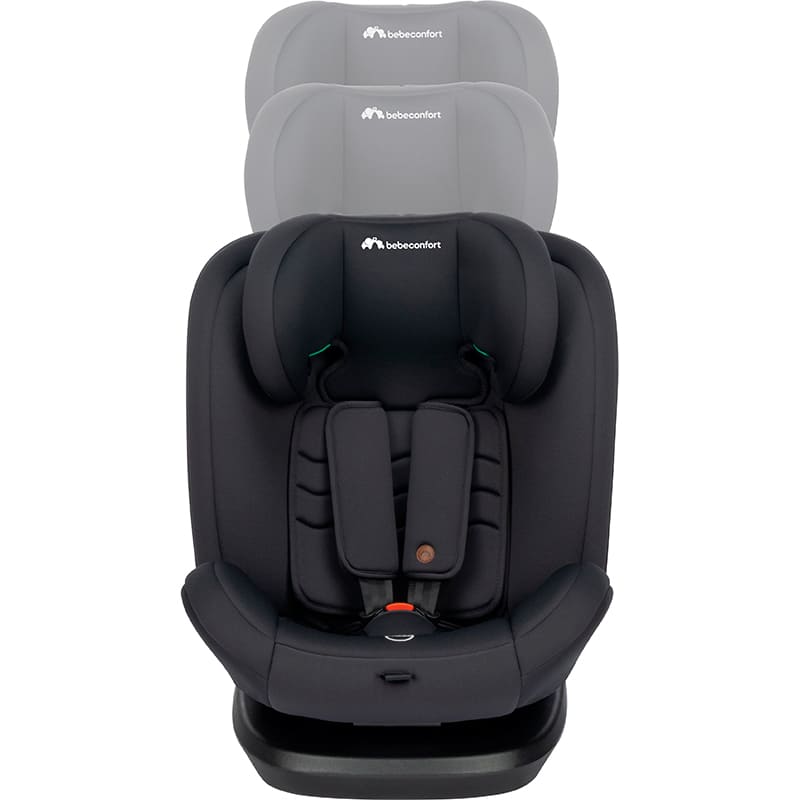 Автокрісло BEBE CONFORT APOLLO i-Size Mineral Black (8518288210) Кріплення в машині система жорсткого кріплення (Isofix)